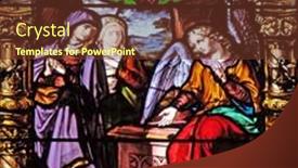  Presentation with jesus empty tomb - Audience pleasing PPT theme consisting of paris-france-january-11 backdrop and a tawny brown colored foreground