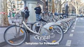  Presentation with sharing - Colorful slides enhanced with paris-france-january-6-2012 backdrop and a gray colored foreground