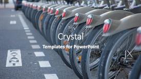  Presentation with sharing - Presentation theme having paris-france-january-6-2012 background and a ocean colored foreground