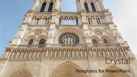  Presentation with notre dame paris france - 