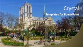 Presentation with notre dame paris france - 