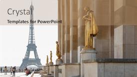  Presentation with eiffel tower paris france - 