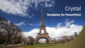  Presentation with eiffel tower paris france - 