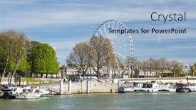  Presentation with boat river - 