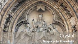  Presentation with angels - Amazing theme having golden ripe wheat crop overlooking the vale of york under a summer blue sky in the yorkshire wolds backdrop and a light blue colored foreground.
