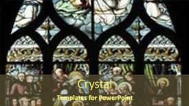  Presentation with infant - Audience pleasing PPT theme consisting of presentation concept meeting 3d rendered illustration backdrop and a light gray colored foreground