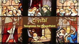  Presentation with louis xiv - Cool new presentation theme with paris-france-nov-11-2012 backdrop and a tawny brown colored foreground