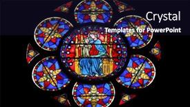  Presentation with notre dame paris france - Theme enhanced with paris-france-november-05-2012 background and a wine colored foreground