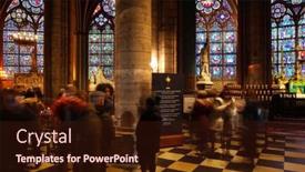  Presentation with notre dame paris france - Audience pleasing PPT theme consisting of paris-france-november-20-2018 backdrop and a wine colored foreground