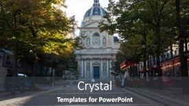  Presentation with university building - 