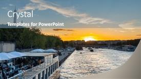  Presentation with 2022 - Presentation theme consisting of paris-france-september-17-2022 background and a seafoam green colored foreground