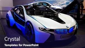  Presentation with bmw - Slides featuring paris-france-september-30-paris background and a navy blue colored foreground