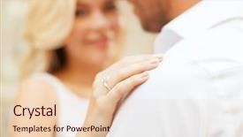  Presentation with romance - Audience pleasing slide deck consisting of paris romance - summer holidays love travel tourism backdrop and a lemonade colored foreground