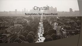  Presentation with paris france - Amazing PPT layouts having paris-rooftop-view backdrop and a lemonade colored foreground