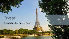  Presentation with eiffel tower paris france - 
