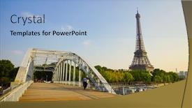  Presentation with eiffel tower paris france - 