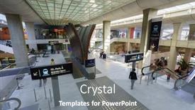  Presentation with principal - Beautiful presentation theme featuring paris-september-10-charles-de backdrop and a  colored foreground