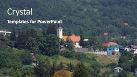  Presentation with saint - Audience pleasing slide set consisting of parish-church-of-saint-george backdrop and a  colored foreground