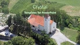  Presentation with croatia - Presentation with parish-church-of-st-anne background and a tawny brown colored foreground