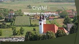  Presentation with virgin mary - PPT layouts with parish-church-of-the-assumption background and a gray colored foreground