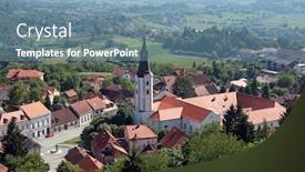  Presentation with virgin mary - Slides enhanced with parish-church-of-the-assumption background and a teal colored foreground