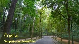  Presentation with granada - Amazing theme having park in granada in spain backdrop and a tawny brown colored foreground