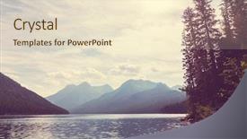  Presentation with spectacular - PPT layouts with park montana usa instagram filter background and a lemonade colored foreground