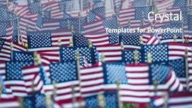  Presentation with new york state - PPT theme consisting of park of new york background and a  colored foreground