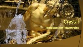  Presentation with versailles - Beautiful presentation featuring park of versailles france backdrop and a tawny brown colored foreground