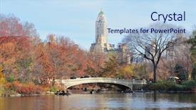  Presentation with taxi cabs new york city - Presentation theme consisting of park on november 19 2011 background and a sky blue colored foreground