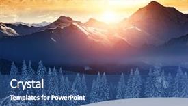  Presentation with creative - Slide set consisting of park swiss europe beauty world background and a ocean colored foreground