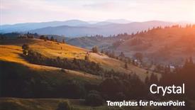  Presentation with awesome - Slide set featuring park ukraine europe perfect moment background and a  colored foreground