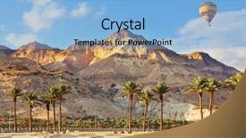  Presentation with parking lot - Amazing PPT theme having an empty parking lot backdrop and a light blue colored foreground