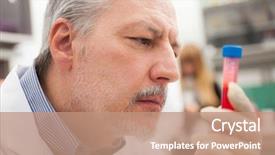  Presentation with work the word in your life - Amazing slides having hiv vaccine - scientist at work backdrop and a coral colored foreground