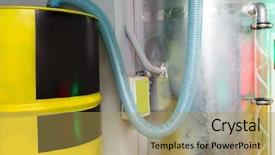  Presentation with parkinson disease - PPT layouts having parkinson disease - big yellow barrel background and a yellow colored foreground