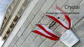  Presentation with vienna - Slides enhanced with parliamentary - austria vienna parliament background and a light gray colored foreground