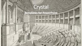  Presentation with bourbon - Amazing theme having parliamentary - french chamber of deputies backdrop and a  colored foreground