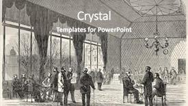  Presentation with journal - Colorful slides enhanced with parliamentary - old illustration of the french backdrop and a gray colored foreground