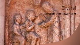  Presentation with monuments - Cool new presentation theme with parma-italy-may-01-2014 backdrop and a coral colored foreground