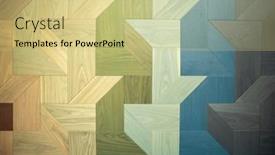  Presentation with symmetrical - Slide set having parquet-patchwork-for-demonstration-therefore background and a  colored foreground