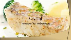  Presentation with parrot - Cool new slides with parrot fish steak backdrop and a coral colored foreground