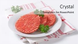  Presentation with black and white checker - Theme consisting of boss meets with employees of the company background and a dark gray colored foreground.