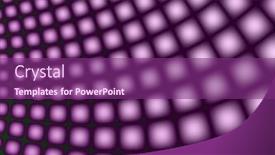  Presentation with computer - Audience pleasing presentation design consisting of part-of-a-computer-generated backdrop and a violet colored foreground