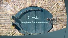  Presentation with fort - Slides featuring part-of-a-dutch-fort background and a ocean colored foreground