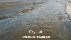  Presentation with dirty water - Beautiful presentation featuring part-of-dirty-river backdrop and a tawny brown colored foreground