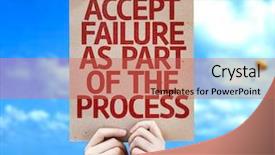  Presentation with process improvement - Theme with part of the process background and a coral colored foreground