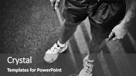  Presentation with holding hands old young - Amazing PPT theme having part young man holding skipping backdrop and a dark gray colored foreground