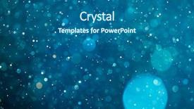  Presentation with particle - Beautiful presentation theme featuring travel - open suitcase with clothes and backdrop and a lemonade colored foreground