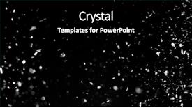  Presentation with particle - Presentation theme featuring particles overlay on black background background and a black colored foreground