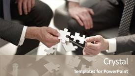  Presentation with complete - Presentation consisting of partner to complete the puzzle background and a coral colored foreground